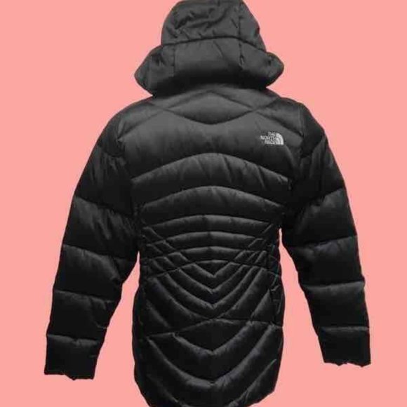 The North Face Aconcagua Parka Puffer Jacket Women's Size M Black Full Zip Nylon - Picture 2 of 5